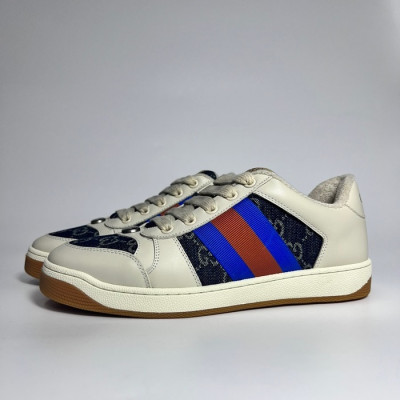 구찌 남/녀 블루 스니커즈 - Gucci Unisex Blue Sneakers- gu641X