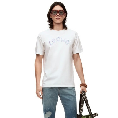 구찌 남/녀 화이트 크루넥 반팔티 - Gucci Unisex White Short sleeved Tshirts - gu646x