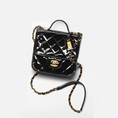 샤넬 여성 블랙 미니백 - Chanel Womens Black Mini Bag - ch102x