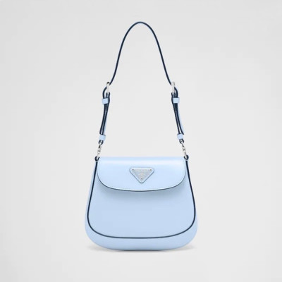 프라다 남성 블루 클레오백 - Prada Womens Blue Cleo Bag - pr486x