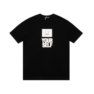 아크네 남/녀 블랙 크루넥 반팔티 - Acne Unisex Black Short sleeved T-shirts - ane203x