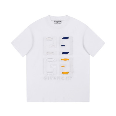 루이비통 남성 화이트 크루넥 반팔티 - Louis vuitton Mens White Short sleeved Tshirts - lv893x