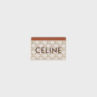 셀린느 여성 화이트 카드 지갑 - Celine Womens White Card Wallets - ce147x