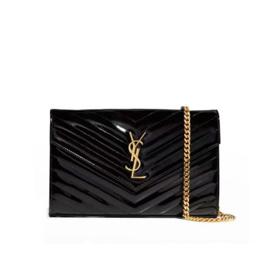 입생로랑 여성 블랙 숄더백 - Saint Laurent Womens Black Shoulder Bag - ysl773x