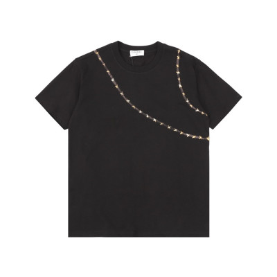 샤넬 남/녀 블랙 그레이 반팔티 - Chanel Unisex Black Tshirts - ch409x