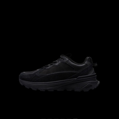 몽클레어 남성 블랙 스니커즈 - Moncler Mens Black Sneakers - mo131x