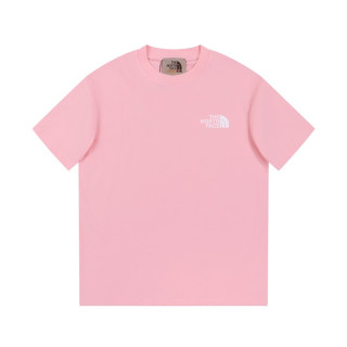 노스페이스 남성 핑크 크루넥 반팔티 - The North Face Mens Pink Tshirts - nor309x