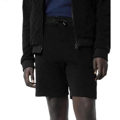 루이비통 남성 블랙 반바지 - Louis vuitton Mens Black Half-pants - lv949x