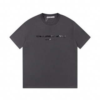 알렉산더왕 남성 그레이 반팔티 - Alexanderwang Mens Gray Short sleeved Tshirts - alx239x