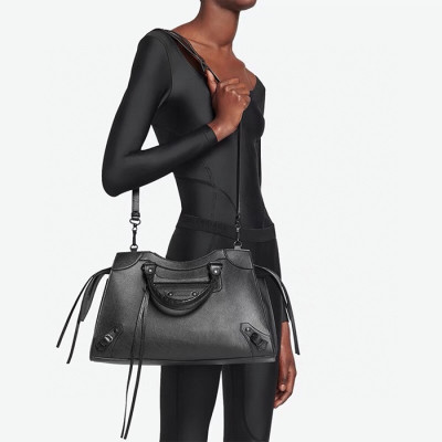 발렌시아가 여성 블랙 네오 클래식 - Balenciaga Womens Black Shoulder Bag - ba396x