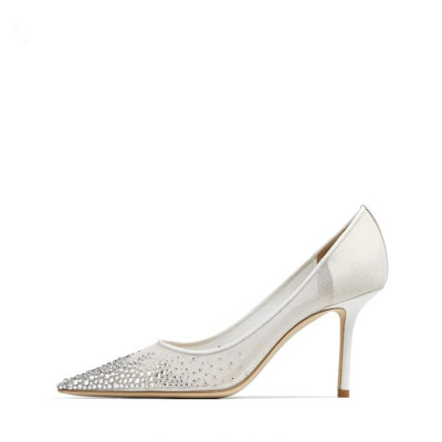 지미츄 여성 실버 펌프스 - Jimmy Choo Womens Silver Pumps - ji15x