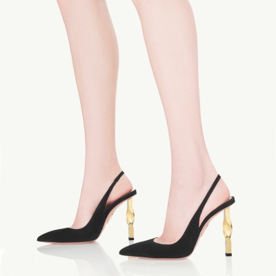 아쿠아주라 여성 블랙 하이힐 - Aquazzura Womens Black High-heels - aq10x