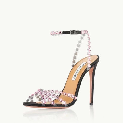아쿠아주라 여성 핑크 하이힐 - Aquazzura Womens Pink High-heels - aq12x