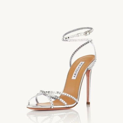 아쿠아주라 여성 화이트 하이힐 - Aquazzura Womens White High-heels - aq15x