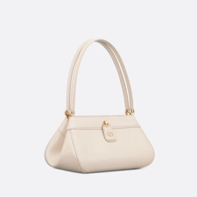 디올 여성 화이트 숄더백 - Dior Womens White Shoulder Bag - di488x