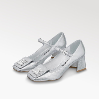 루이비통 여성 실버 샌들 - Louis vuitton Womens Silver Sandals - lv1081x