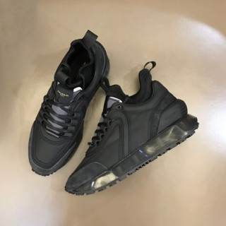 발망 남성 트렌디 블랙 스니커즈 - Balmain Mens Black Sneakers - bam214x