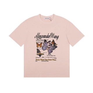 알렉산더왕 여성 핑크 반팔티 - Alexanderwang Womens Pink Short sleeved Tshirts - alx252x