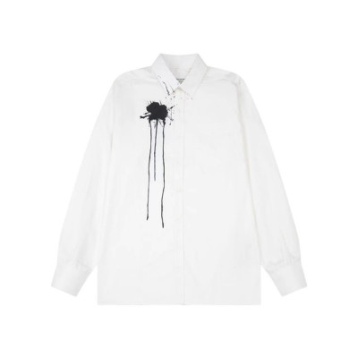메종 마르지엘라 남성 화이트 셔츠 - Maison margiela Mens White Shirts - mai167x