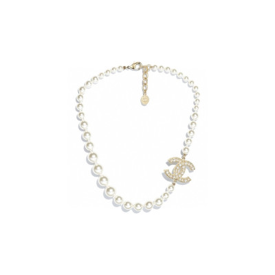 샤넬 여성 진주 목걸이 - Chanel Womens Gold Necklace - acc02x