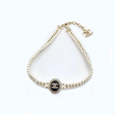샤넬 여성 진주 목걸이 - Chanel Womens Gold Necklace - acc13x