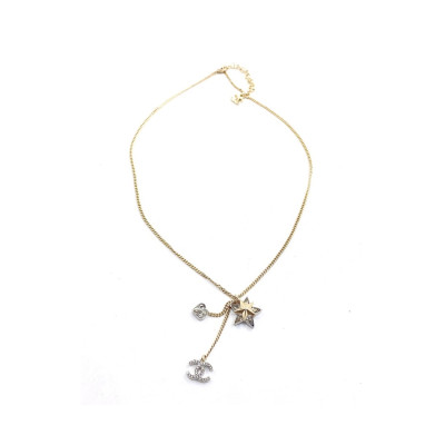 샤넬 여성 이니셜 목걸이 - Chanel Womens Gold Necklace - acc20x