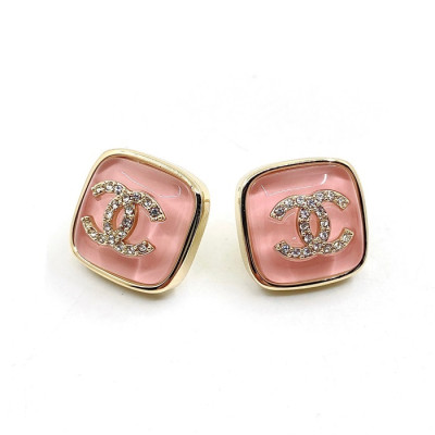 샤넬 여성  핑크 이어링 - Chanel Womens Pink Gold Earring - acc40x