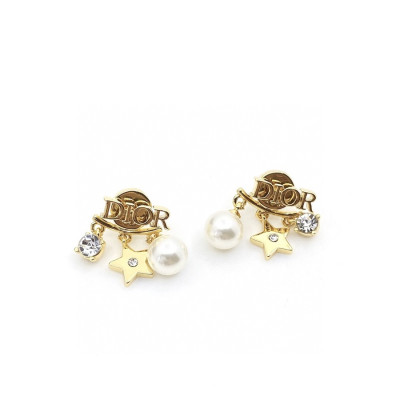 디올 여성 골드 이어링 - Dior Womens Gold Earring - acc62x