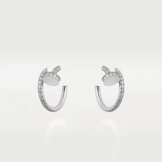 까르띠에 여성 화이트 골드 이어링 - Cartier Womens White Gold Earring - acc93x