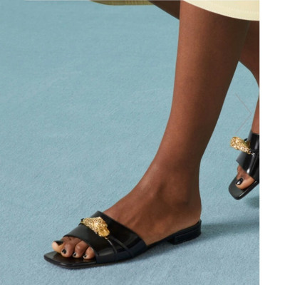 구찌 여성 블랙 슬리퍼 - Gucci Womens Black Slippers - gu756x