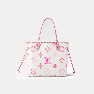 루이비통 여성 핑크 네버플 - Louis vuitton Womens Pink Neverfull - lv1208x