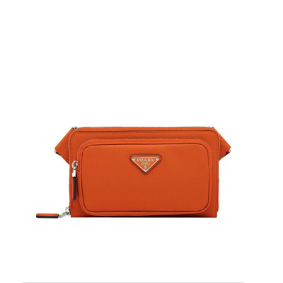 프라다 남성 오렌지 벨트백 - Prada Mens Orange Belt Bag - pr554x