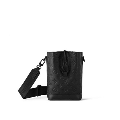 루이비통 남성 블랙 카메라백 - Louis vuitton Mens Black Camera Bag - lv1233x