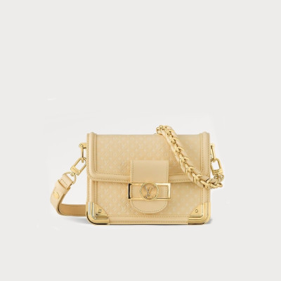 루이비통 여성 옐로우 도핀백 - Louis vuitton Womens Yellow Cross Bag - lv1242x