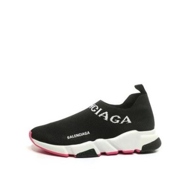 발렌시아가 남/녀 블랙 스니커즈 - Balenciaga Unisex Black Sneakers - ba470x