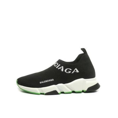 발렌시아가 남/녀 블랙 스니커즈 - Balenciaga Unisex Black Sneakers - ba477x