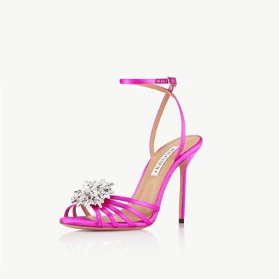 아쿠아주라 여성 핑크 하이힐 - Aquazzura Womens Pink High-heels - aq28x