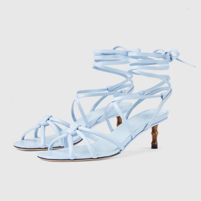 구찌 여성 블루 샌들 - Gucci Womens Blue Sandals - gu769x