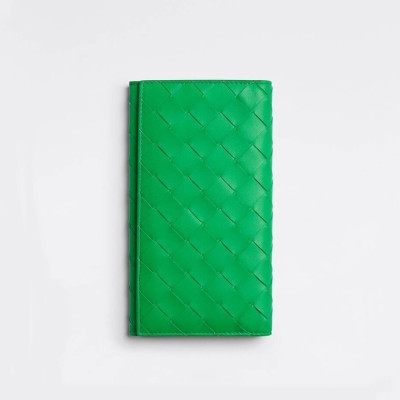 보테가베네타 남성 그린 장지갑 - Bottega Veneta Mens Green Wallets - bv95x