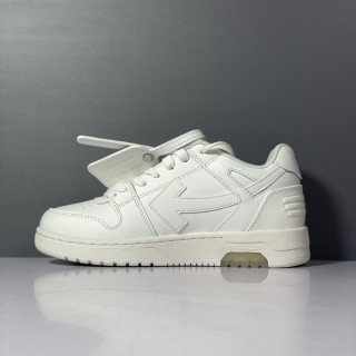 오프화이트 남/녀 시그니처 화이트 스니커즈 - Off-white Unisex White Sneakers - of62x