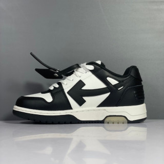 오프화이트 남/녀 시그니처 블랙 스니커즈 - Off-white Unisex Black Sneakers - of64x