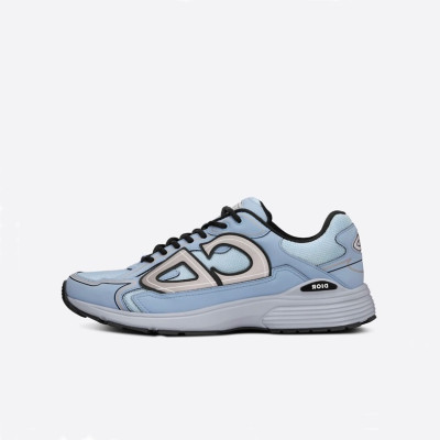 디올 남성 블루 스니커즈 - Dior Mens Blue Sneakers - di553x