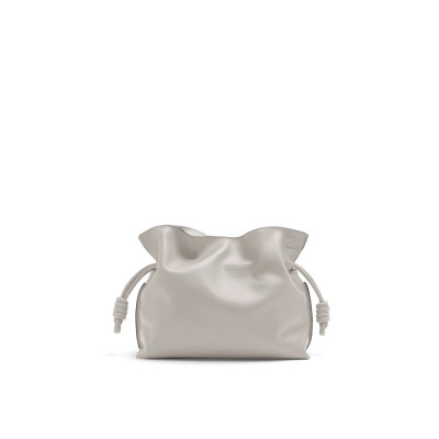 로에베 여성 실버 복조리 - Loewe Womens Silver Shoulder Bag - loe736x