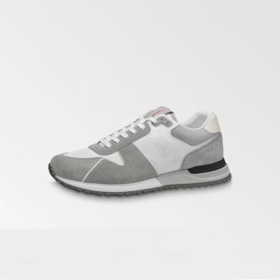 루이비통 남성 그레이 스니커즈 - Louis vuitton Mens Gray Sneakers - lv1470x