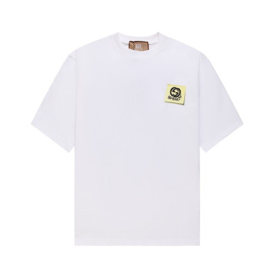 구찌 남/녀 화이트 크루넥 반팔티 - Gucci Unisex White Short sleeved Tshirts - gu804x