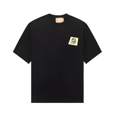 구찌 남/녀 블랙 크루넥 반팔티 - Gucci Unisex Black Short sleeved Tshirts - gu805x