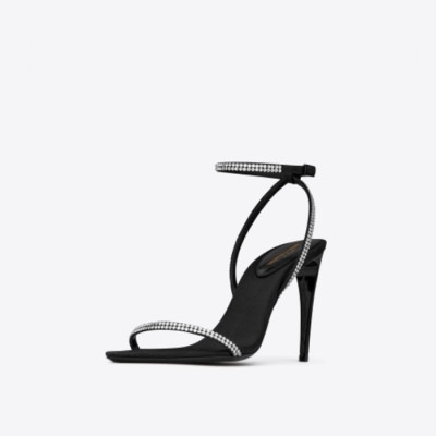 입생로랑 여성 블랙 하이힐 - Saint Laurent  Womens Black High-heels - ysl400x