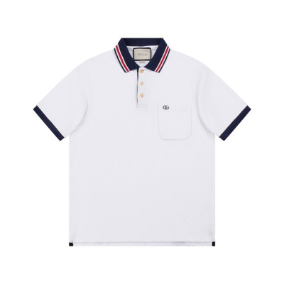구찌 남/녀 화이트 반팔티 - Gucci Unisex White Short sleeved Tshirts - gu815x