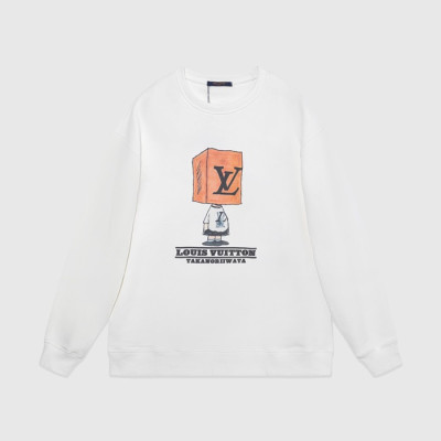 루이비통 남성 모던 화이트 맨투맨 - Louis vuitton Mens White Tshirts - lv1583x