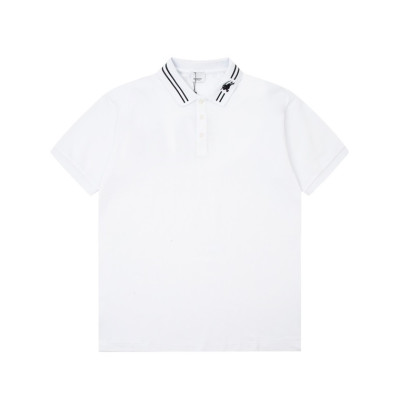 버버리 남성 화이트 크루넥 반팔티 - Burberry Mens White Short Sleeved Tshirts - bu216x